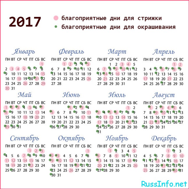 Лунный календарь стрижек на июнь 2018: благоприятные дни Лунный календарь стрижек на июнь 2018: благоприятные дни
