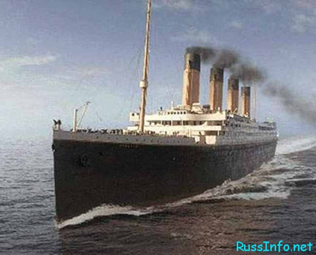  легендарный супер-корабль "Титаник"