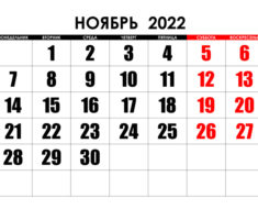 ноябрь 2022